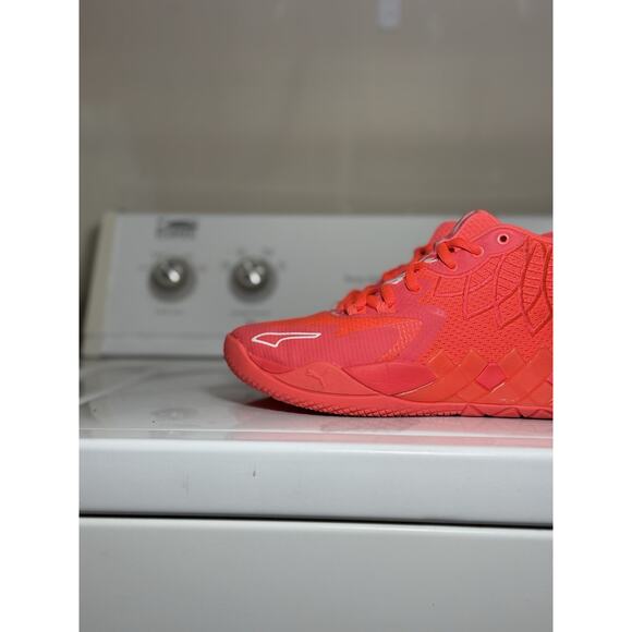 Puma MB.01 LaMelo Ball Red Breast Cancer Awareness Basketball Shoes 6.5 US - Picture 7 of 16